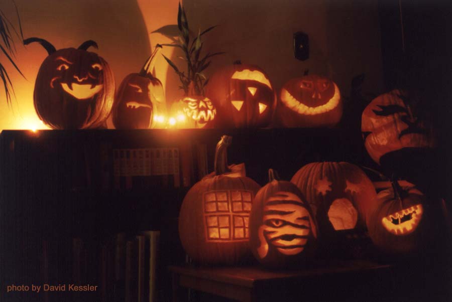 pumpkin carving 2001
