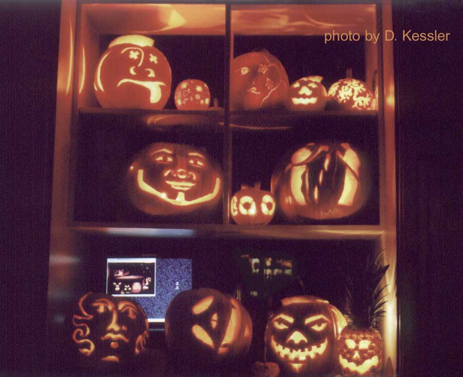 pumpkin carving 2004