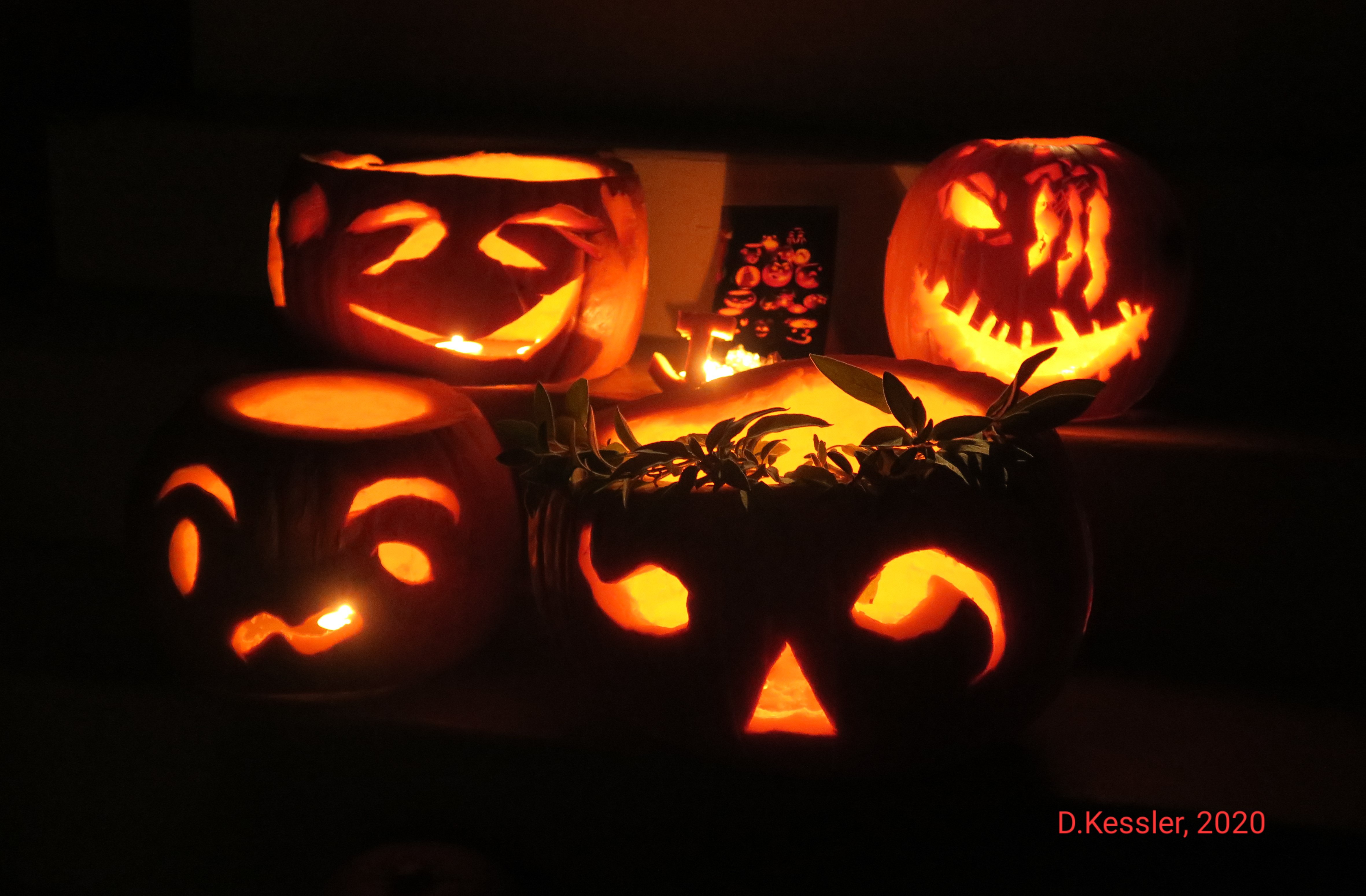 pumpkin carving, 2020